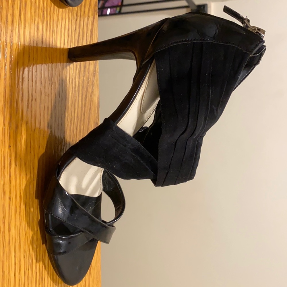 Black heels